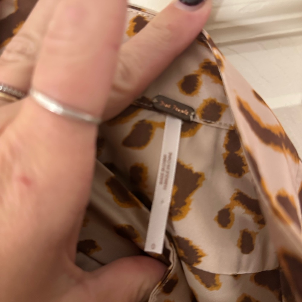 Free People Leopard Print Midi Skirt - Picture 7 of 7